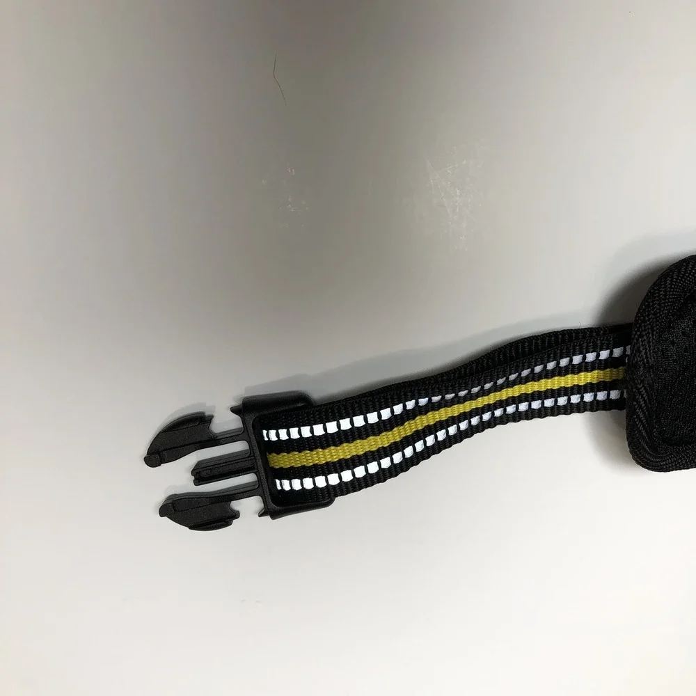 Goodyear Dog Safety Harness Medium Blue Black Yellow Reflective Adjustable Vest